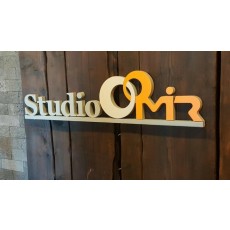 가산동 간판] Studio MIR, 에폭시 면발광 수지 채널